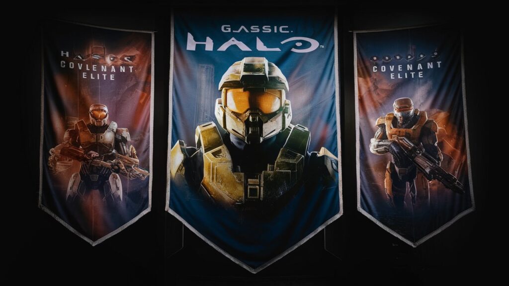 Halo (2003) Game Icons Banners