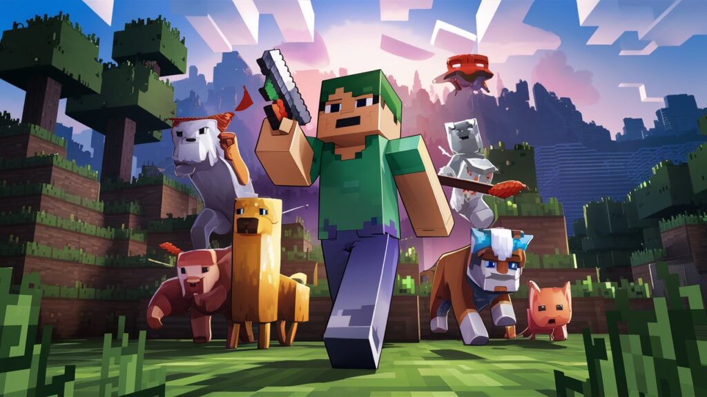 Minecraft: Bedrock Edition (2011) Game Icons Banners