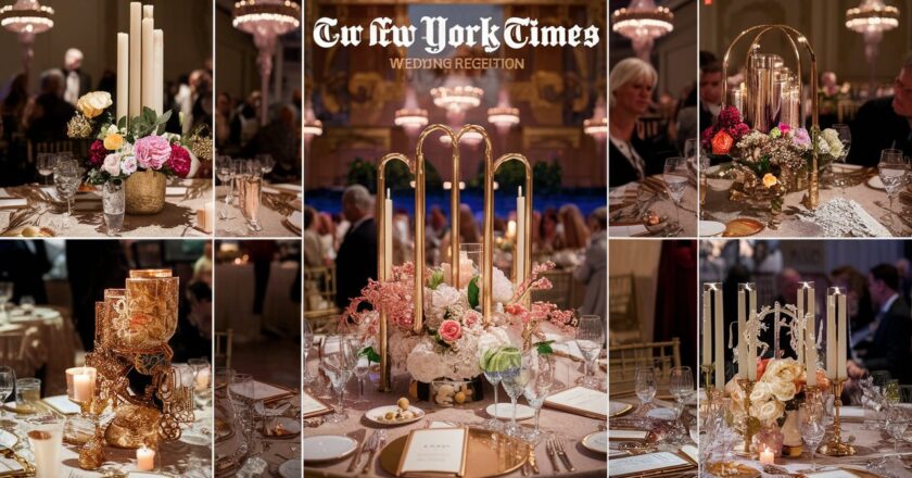 Centerpieces at Wedding Receptions NYT: Crafting the Perfect Ambiance